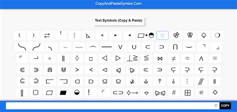 u symbol copy paste.